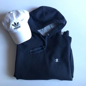 Champion hoodie - Navy Blue - Men’s Medium